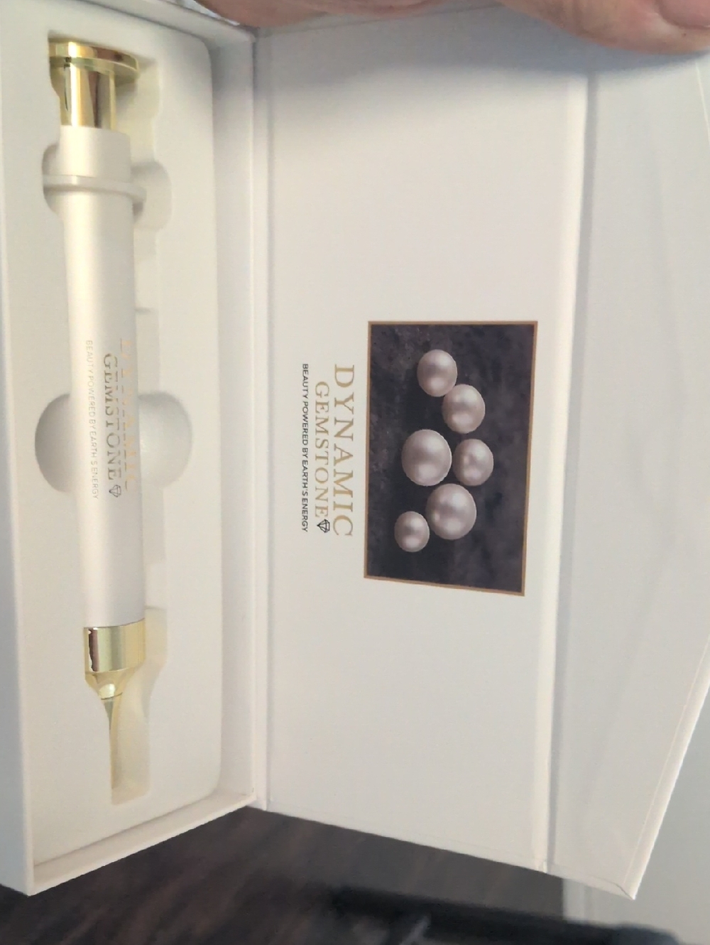 White Facial Roller by